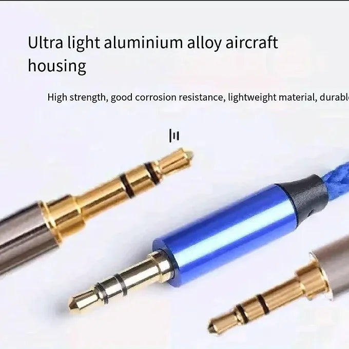 Corded Earplug Earbuds with 2-in-1 Adapter