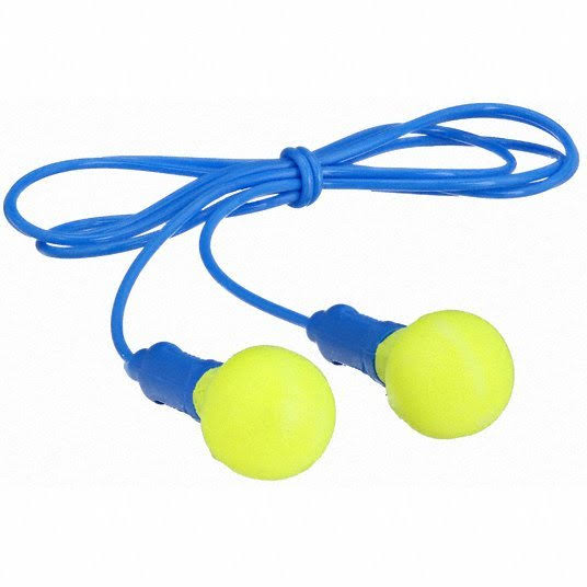 3M Push-Ins Corded Earplugs | Adult Fit | 100 Pack