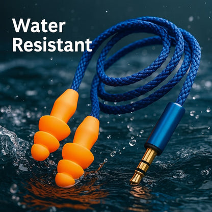 Wired Earplug Earbuds with 2-in-1 Adapter